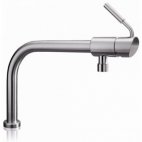 0102BO138B MGS Milano Tap Solid St/Steel polished